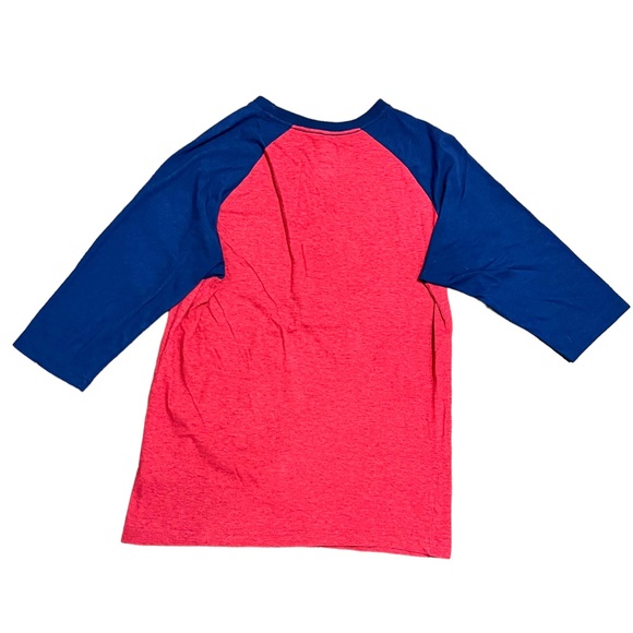 Washington Nationals Majestic 3/4 Sleeve Adult Raglan Tee Size Small - Picture 2 of 6